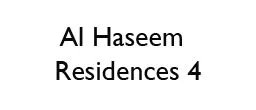 Al Haseem Residences 4 Logo