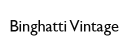Binghatti Vintage Logo
