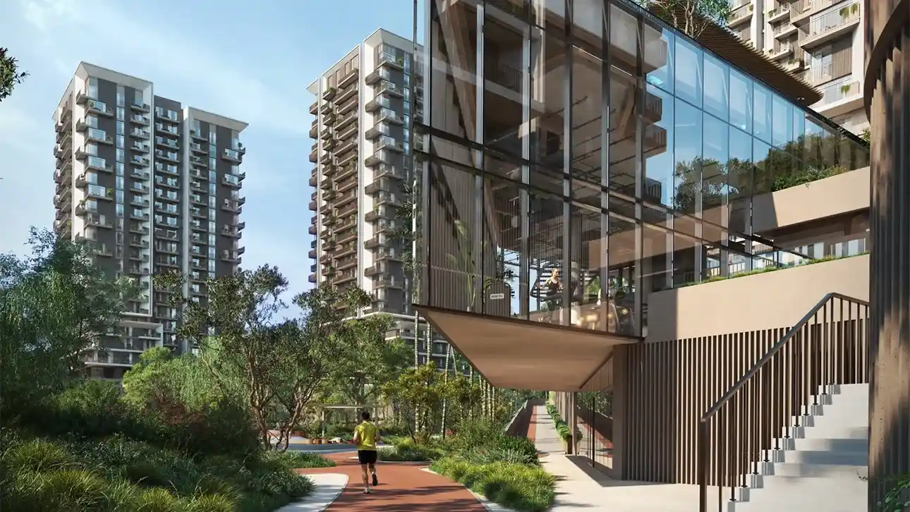 Magenta Tower at Dubailand Gallery