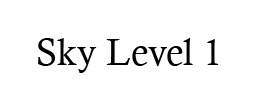 Sky Level 1 at JVC Logo