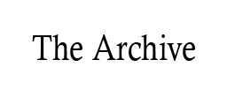 The Archive by Imtiaz Logo